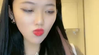 高颜值红唇少妇和链子男友双人啪啪 开裆黑丝猛操性感大屁股多种